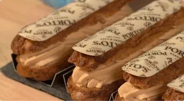 Dulce de Leche eclairs