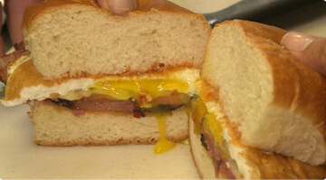 New Yorker Breakfast Sandwich